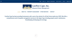 Desktop Screenshot of carefreecape.com